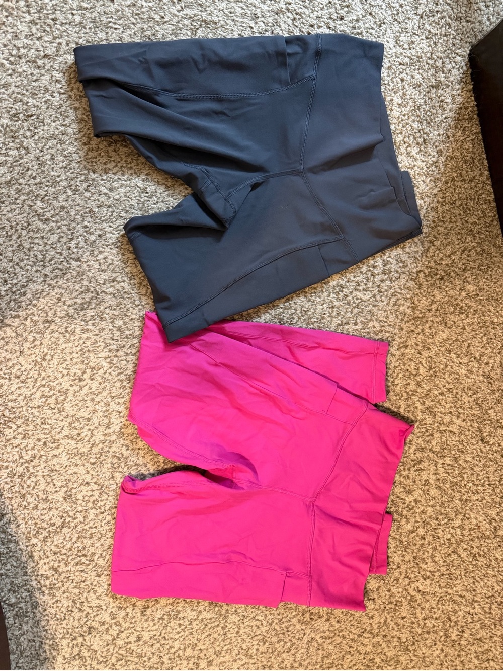 Women's High-Waist Performance Leggings - Gray and Pink